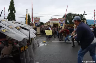 Polres Pasaman Barat Gelar Simulasi Sispamkota Jelang Pengamanan Pilkada Serentak Tahun 2024