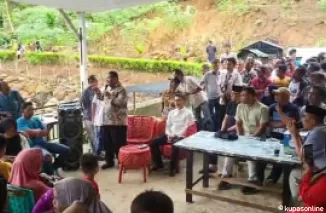 Ratusan Masyarakat Talamau Hadir Pertemuan Calon Bupati dan Wakil Bupati Daliyus dan Heri Miheldi