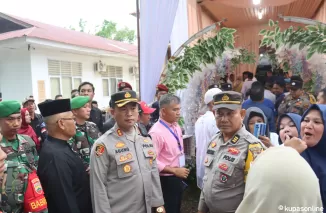 Ratusan Personel Polres Pasaman Barat Amankan Proses Pendaftaran Bakal Calon Bupati dan Wakil Bupati