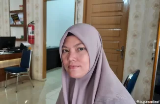 Sekretaris Desa Tungkal Selatan Kota Pariaman, Fitriani.