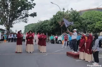 Pemerintah Kabupaten Agam menggelar kegiatan Gerak Jalan Tepat Waktu