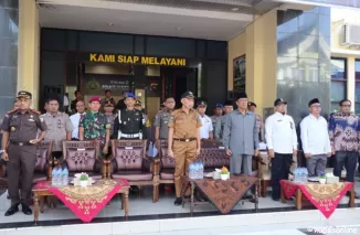 Sekda Pessel Hadiri Deklarasi Pilkada Damai di Polres Pesisir Selatan