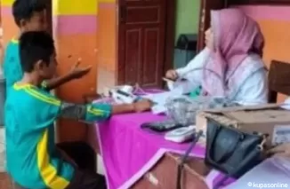 Tim Kesjor Dinkes Pessel Melakukan Kunjungan Ke SMPN 4 Lengayang