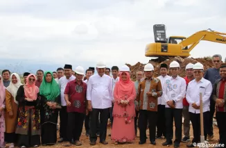 UIN Imam Bonjol Padang Resmikan Peletakan Batu Pertama Pembangunan Masjid Kampus III