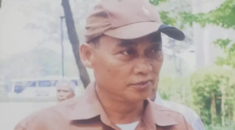 Tokoh masyarakat Simpang Tiga, Koto Alam, kecamatan Pangkalan Koto Baru, kabupaten Limapuluh Kota Aidir Harun Dt. Paduko Rajo.