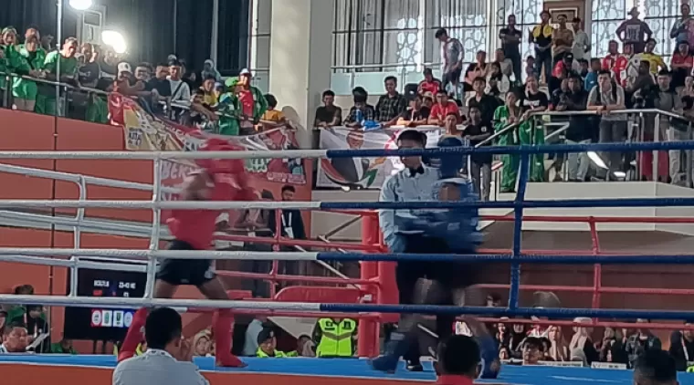 Andika Mandala Sumbang Perunggu, Targetkan Emas di Muaythai PON XXI Aceh-Sumut