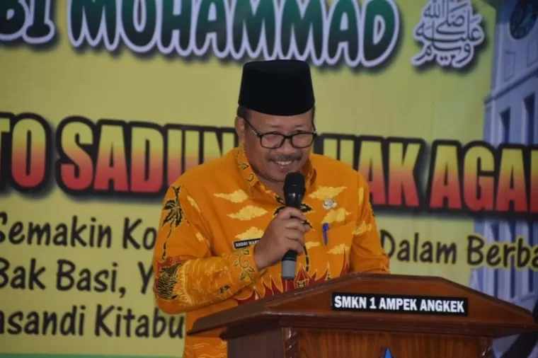 Bupati Agam Dr H Andri Warman MM hadiri Milad ke-2 DPD Payuang Panji Suku Koto Sedunia (PPSKS) Luhak Agam