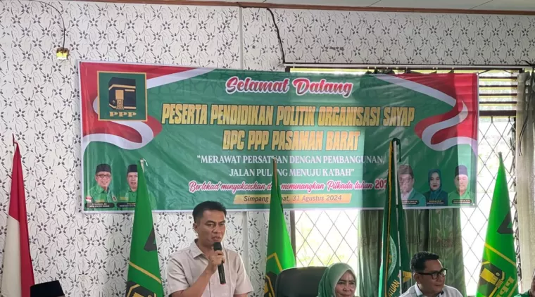 Daliyus K-Heri Miheldi Hadiri Pendidikan Politik Partai PPP