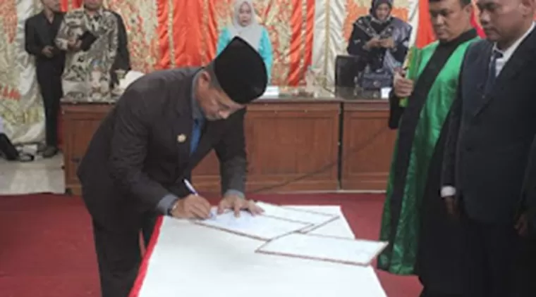 DPRD Pasbar Gelar Rapat Paripurna Istimewa Pengambilan Sumpah dan Janji Pimpinan DPRD Masa Jabatan 2024-2029