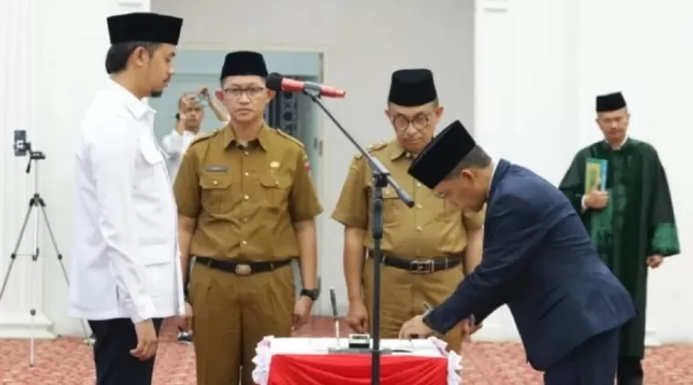 Elqadri Dilantik Jadi Penjabat Sekretaris Daerah Bukittinggi