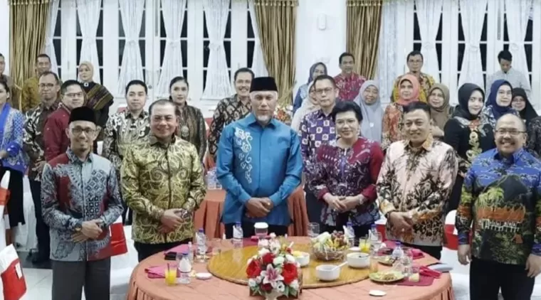 Irsyad Safar Hadiri Jamuan Malam Sambut Kepala Kejaksaan Tinggi Sumbar yang Baru