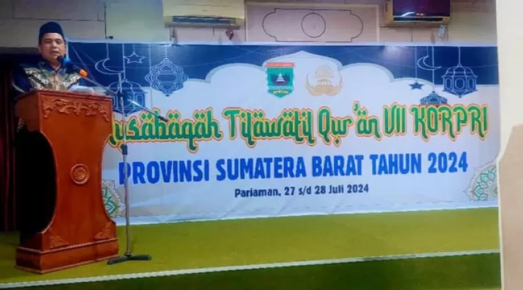 Kafilah KORPRI Pasaman Barat Raih Prestasi Pada 4 Cabang MTQ KORPRI Tingkat Sumbar Tahun 2024