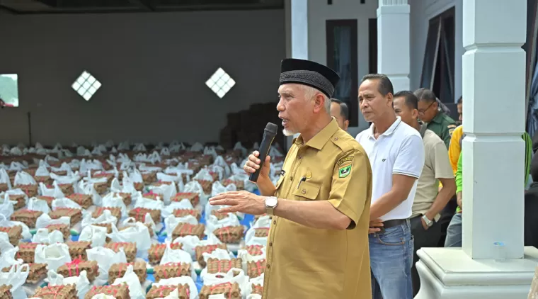 Kinerja Gemilang Gubernur Mahyeldi Sumbar Masuk Kategori Ketahanan Pangan Terbaik di Indonesia