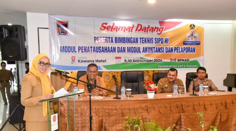 Pemerintah Kota Padang Gelar Bimtek SIPD RI Modul Penatausahaan dan Akuntansi