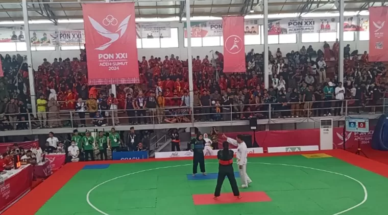 Pesilat Putri Sumbar Raih Perak di PON 2024