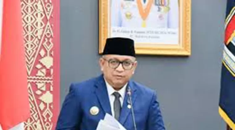 Pj Wali Kota Padang Hadiri Pelantikan Pimpinan DPRD Kota Padang Periode 2024-2029