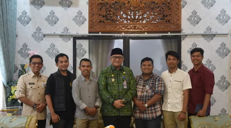 Pj Wali Kota Padang Sambut Baik Kunjungan Badko HMI Sumbar dan Dukung Pengembangan Generasi Muda