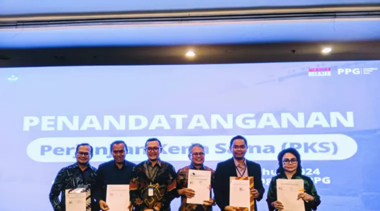 Rektor UNP Tandatangani Kerja Sama untuk Pendidikan Profesi Guru 2024, UNP Jadi LPTK Terbesar di Indonesia