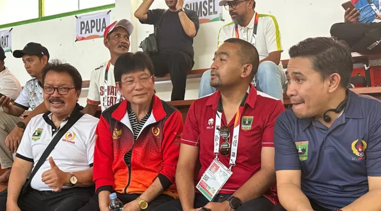 Wagub Audy Joinaldy dan Ketua DPRD Dukung Perjuangan Atlet Pencak Silat Sumbar di PON 2024