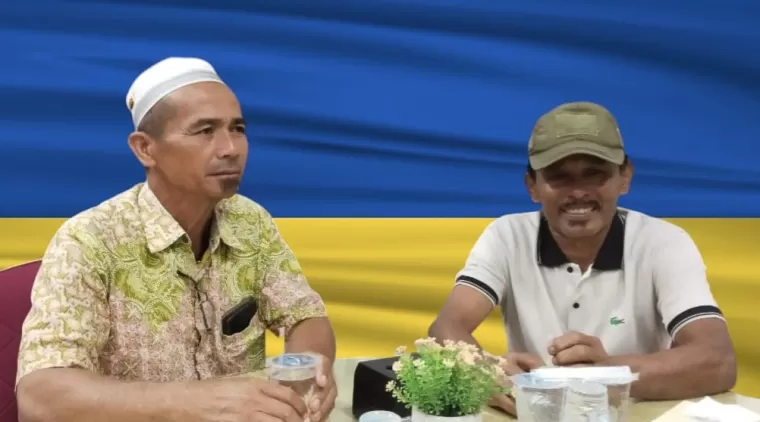 Warga Kecamatan Mungka Murshal dan Ali Husnu dari Akabiluru Dukung Paslon Safaruddin-Darman Sahladi.