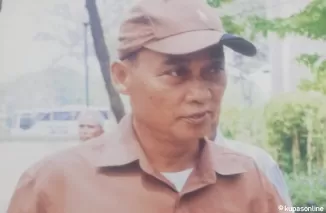 Tokoh masyarakat Simpang Tiga, Koto Alam, kecamatan Pangkalan Koto Baru, kabupaten Limapuluh Kota Aidir Harun Dt. Paduko Rajo.