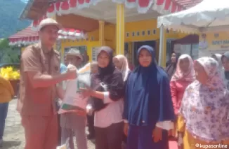 Bazar Murah dan Penyaluran Beras Cadangan Pangan Digelar di Kecamatan Pauh Duo