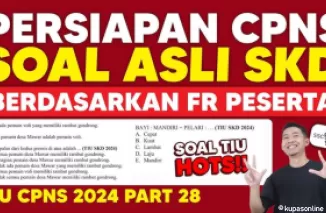 Berikut Prediksi Contoh Soal SKD CPNS 2024 Yang Harus Kamu Ketahui, Lengkap Dengan Pembahasannya