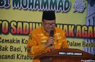 Bupati Agam Dr H Andri Warman MM hadiri Milad ke-2 DPD Payuang Panji Suku Koto Sedunia (PPSKS) Luhak Agam