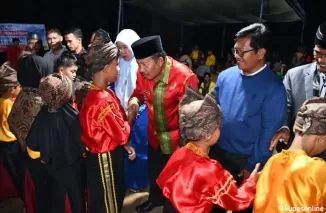 Bupati Agam Dr. H. Andri Warman, MM meresmikan Sanggar Seni Mudo Barapi