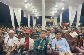 Calon Bupati Pasaman Barat Daliyus K-Heri Miheldi Hadiri Acara Sukuran Ade Putra