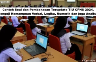 Contoh Soal dan Pembahasan Terupdate TIU CPNS 2024, Menguji Kemampuan Verbal, Logika, Numerik dan juga Analisis