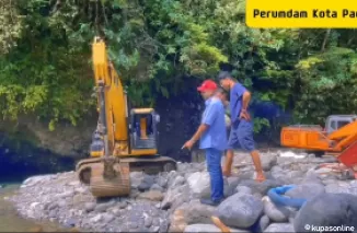 Dirut Perumda AM Padang Tinjau Rehabilitasi Bendungan Intake Palukahan, Upaya Penuh Kerja Sama untuk Layanan Air Berkualitas