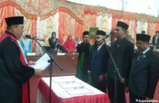 Dirwansyah Resmi Dilantik Sebagai Pimpinan DPRD Kabupaten Pasaman Barat