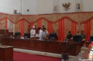 DPRD Gelar Paripurna Penyampaian Nota Pengatar Rancangan KUA-PPAS RAPBD Pasaman Barat tahun 2025