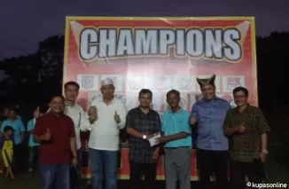 Hanafi Lubis Hadiri Tournamen Sepak Bola Porsis Cup XVll 2024 di Jorong Simpang