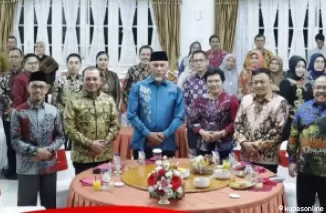 Irsyad Safar Hadiri Jamuan Malam Sambut Kepala Kejaksaan Tinggi Sumbar yang Baru