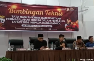 Bintek KPU Kota Bukittinggi terhadap Badan Adhoc