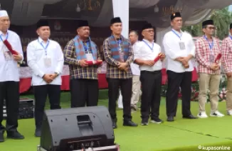 KPU Pasaman Barat Laksanakan Pengundian Nomor Urut Dan Deklarasi Kampanye Damai