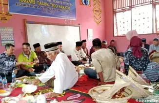 Masuk kategori Nagari Maju Masyarakat Taluak Tigo Sakato Kecamatan Batang Kapas Ucapkan Terima Kasih kepada Bupati Pessel.