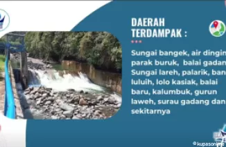 Pemeliharaan Prasarana Air Baku di IPA Palukahan, Perumda Air Minum Kota Padang Lakukan Pengurasan Sedimen