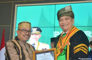 Pj Wali Kota Padang Andree Algamar Dianugerahi Gelar Kepangeranan dalam Puncak FABN III Sumbar