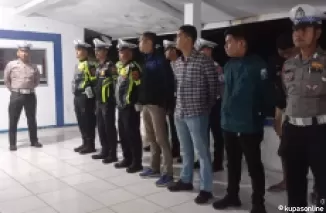 Ratusan Kendaraan Roda Dua Dan Empat Terjaring Raza Di Depan Kantor Satlantas Polres Pasaman Barat