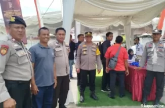 Ratusan Personel TNI Polri Amankan Pengundian Nomor Urut Calon Bupati dan Wakil Bupati di KPU Pasbar