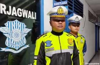 Ratusan Roda Dua Terjaring Rajia Di Depan Polres Pasaman Barat