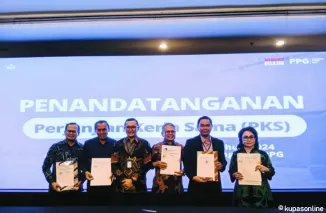 Rektor UNP Tandatangani Kerja Sama untuk Pendidikan Profesi Guru 2024, UNP Jadi LPTK Terbesar di Indonesia