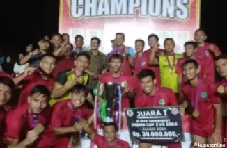 Tim Singa Lapar Aek Nabirong Menangkan Tournament Porsis XVll 2024