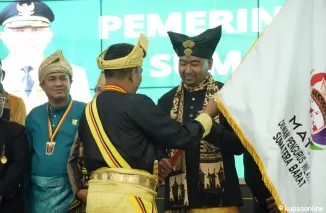 Wagub Audy Joinaldy Resmi Dilantik sebagai Ketua DPW Matra Sumbar 2024-2027 di Malam Puncak FABN 3