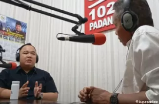 Wakil Ketua DPRD Sumbar, Nanda Satria, Dorong Penguatan Generasi Milenial di Program Dinamika Publik Radio Padang FM