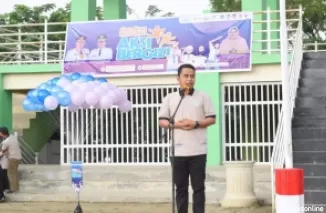 Wawako Ramadhani Kirana Putra dikegiatan Gerakan Aksi Bergizi Kota Solok Tahun 2024