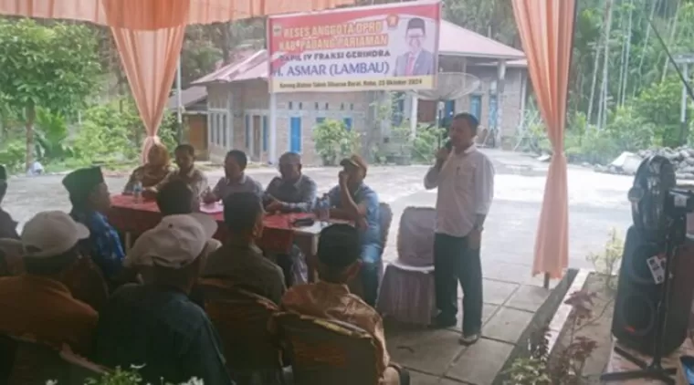 Anggota DPRD Asmar Lambau Gelar Reses di Sikucua Barat, Tampung Aspirasi Masyarakat